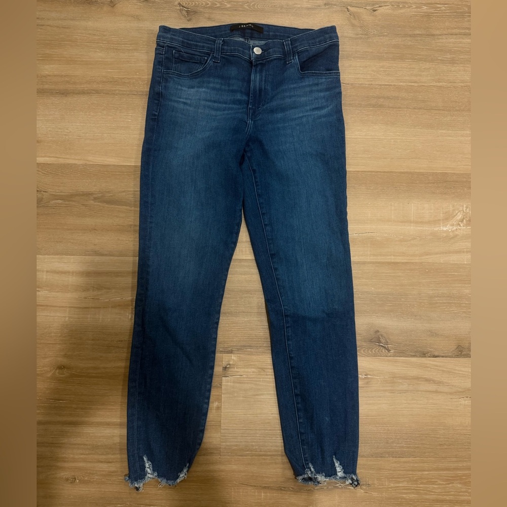 J Brand Dark Blue Skinny Jeans